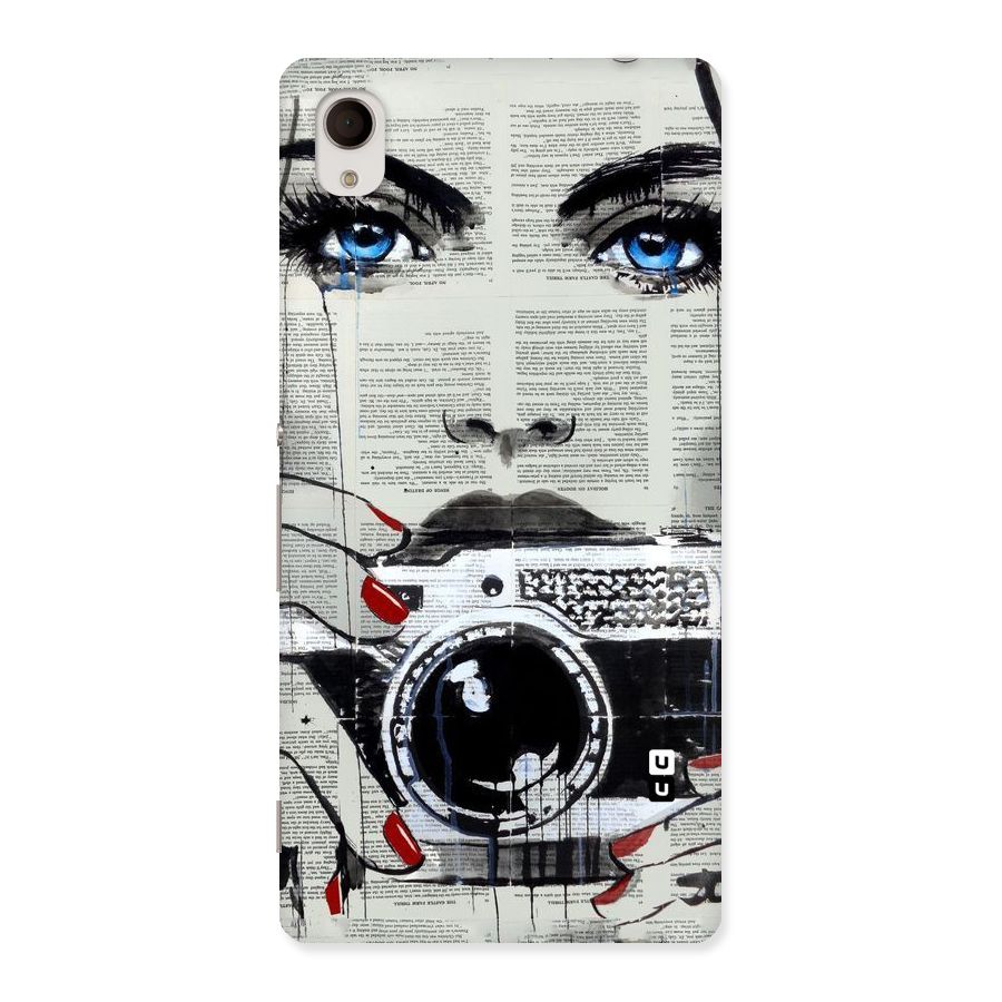 Paper Face Beauty Back Case for Sony Xperia M4