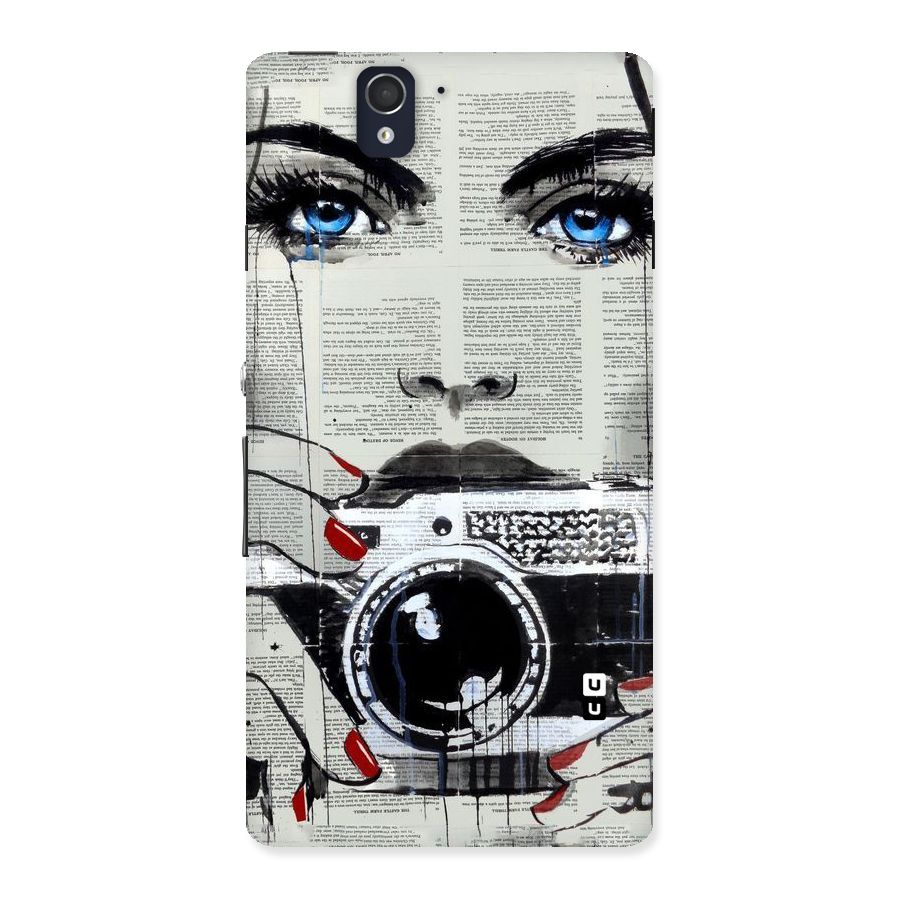 Paper Face Beauty Back Case for Sony Xperia Z