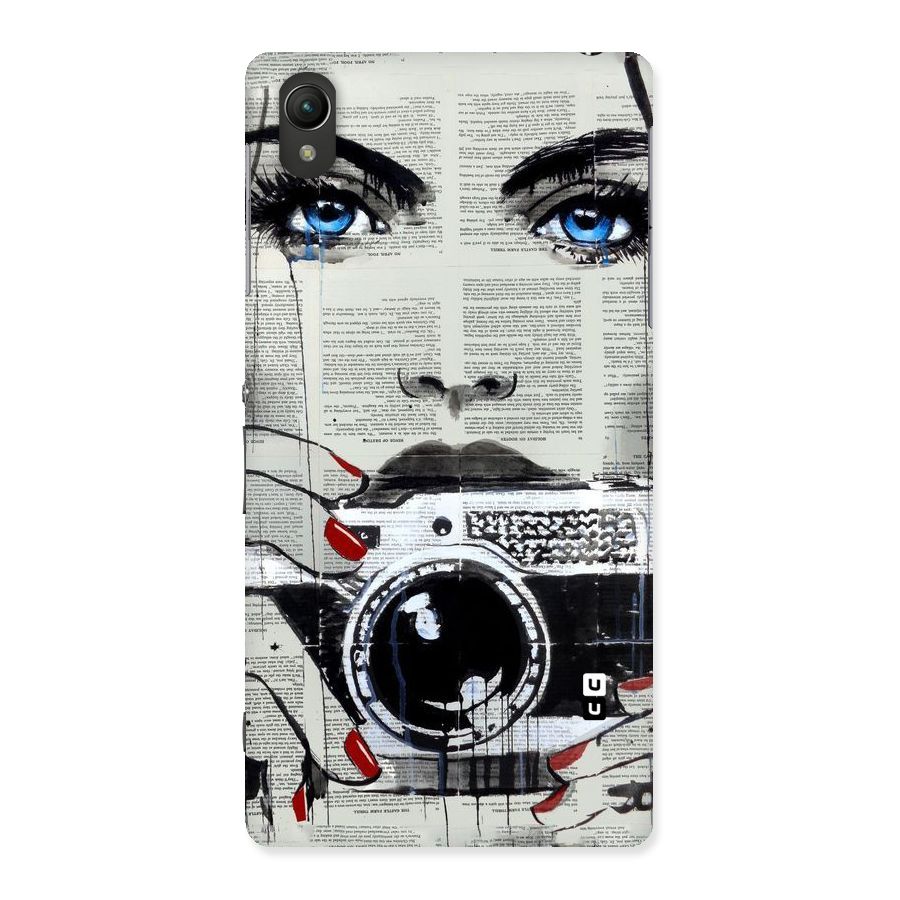 Paper Face Beauty Back Case for Sony Xperia Z2