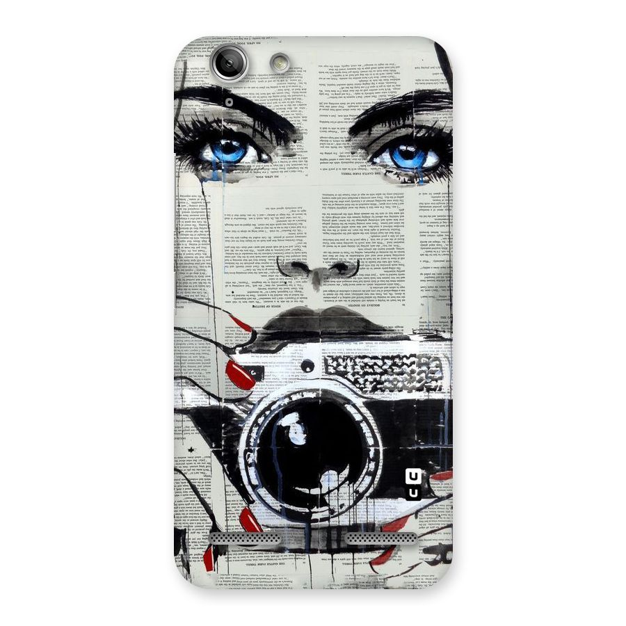 Paper Face Beauty Back Case for Vibe K5 Plus