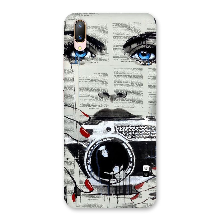 Paper Face Beauty Back Case for Vivo V11 Pro