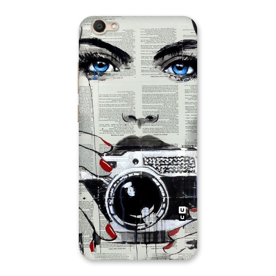 Paper Face Beauty Back Case for Vivo V5