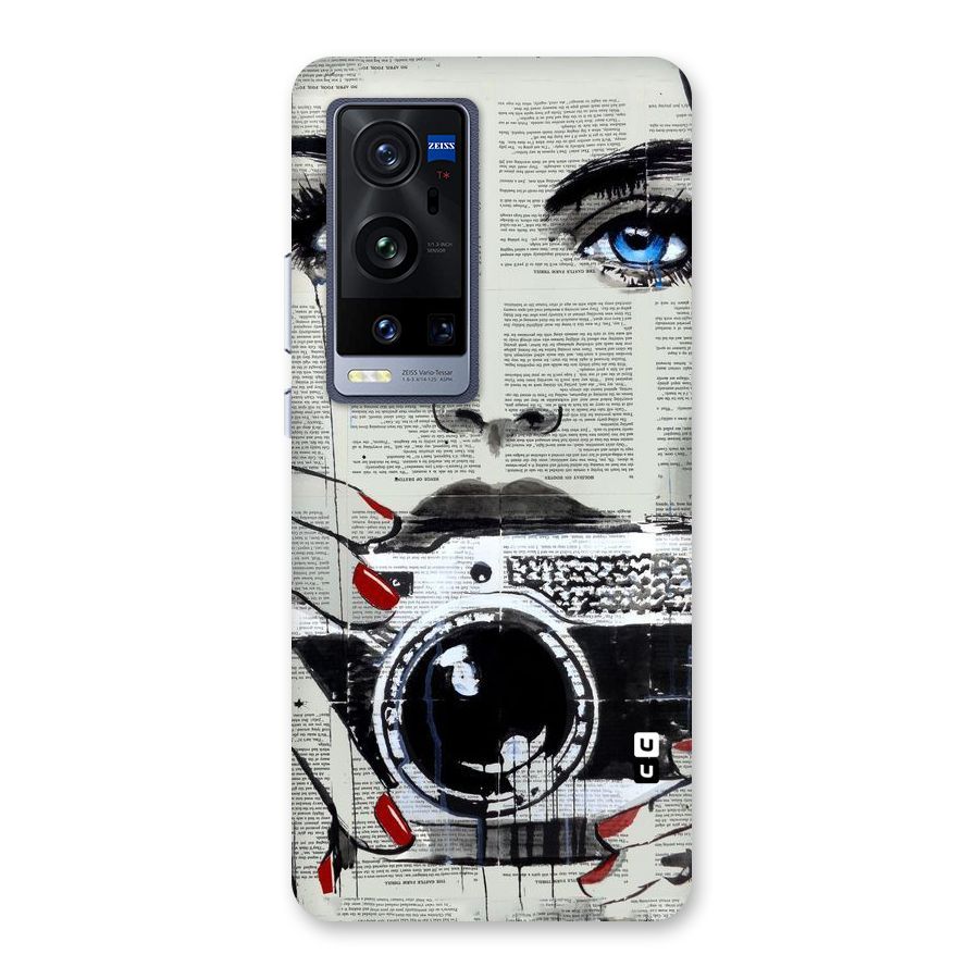 Paper Face Beauty Back Case for Vivo X60 Pro Plus