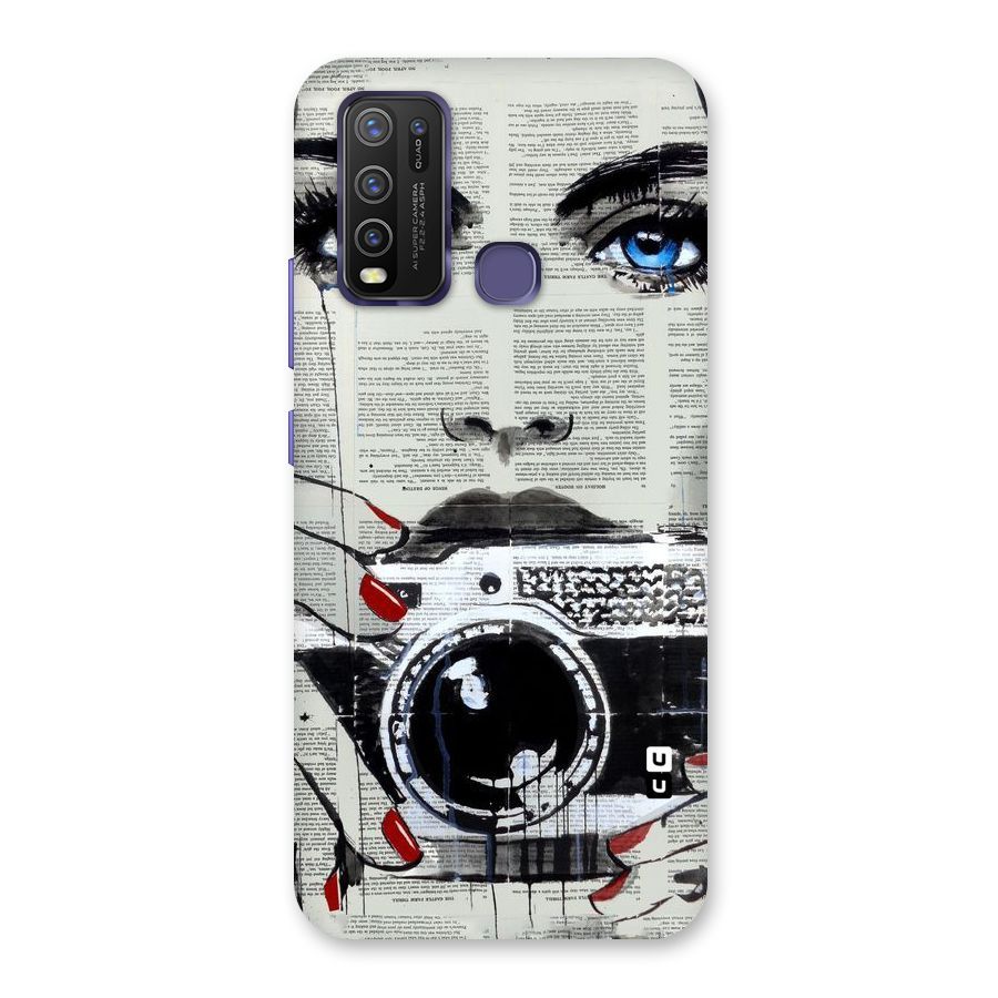 Paper Face Beauty Back Case for Vivo Y50