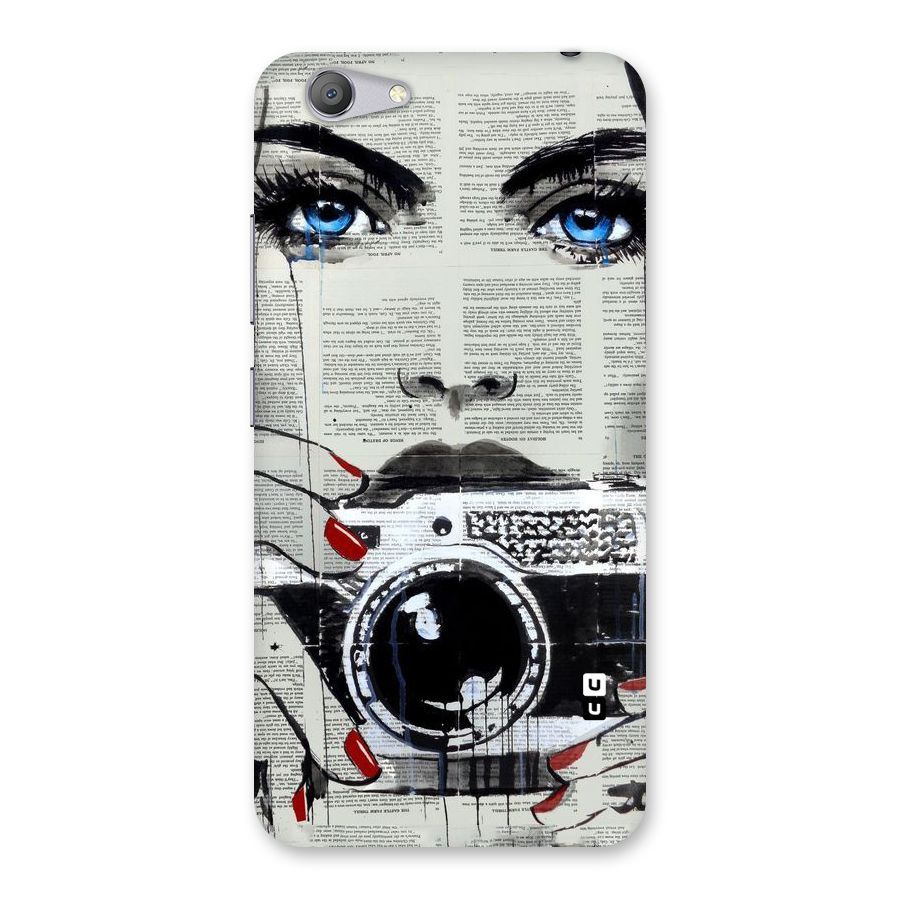 Paper Face Beauty Back Case for Vivo Y53
