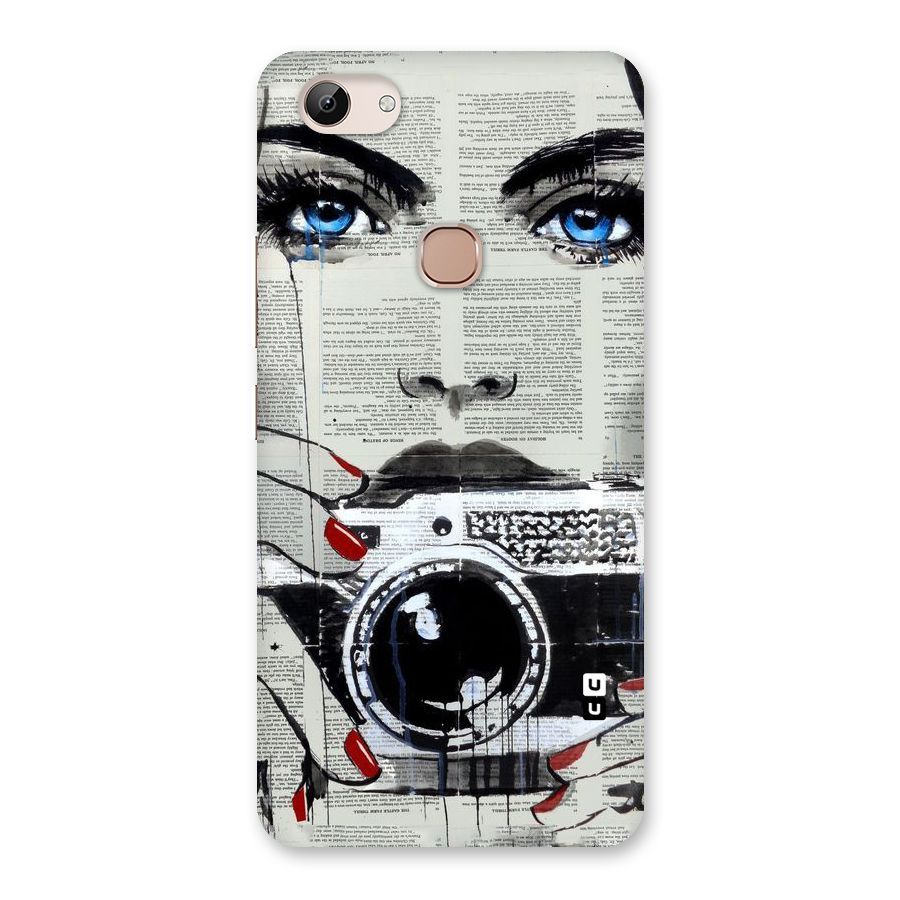 Paper Face Beauty Back Case for Vivo Y83