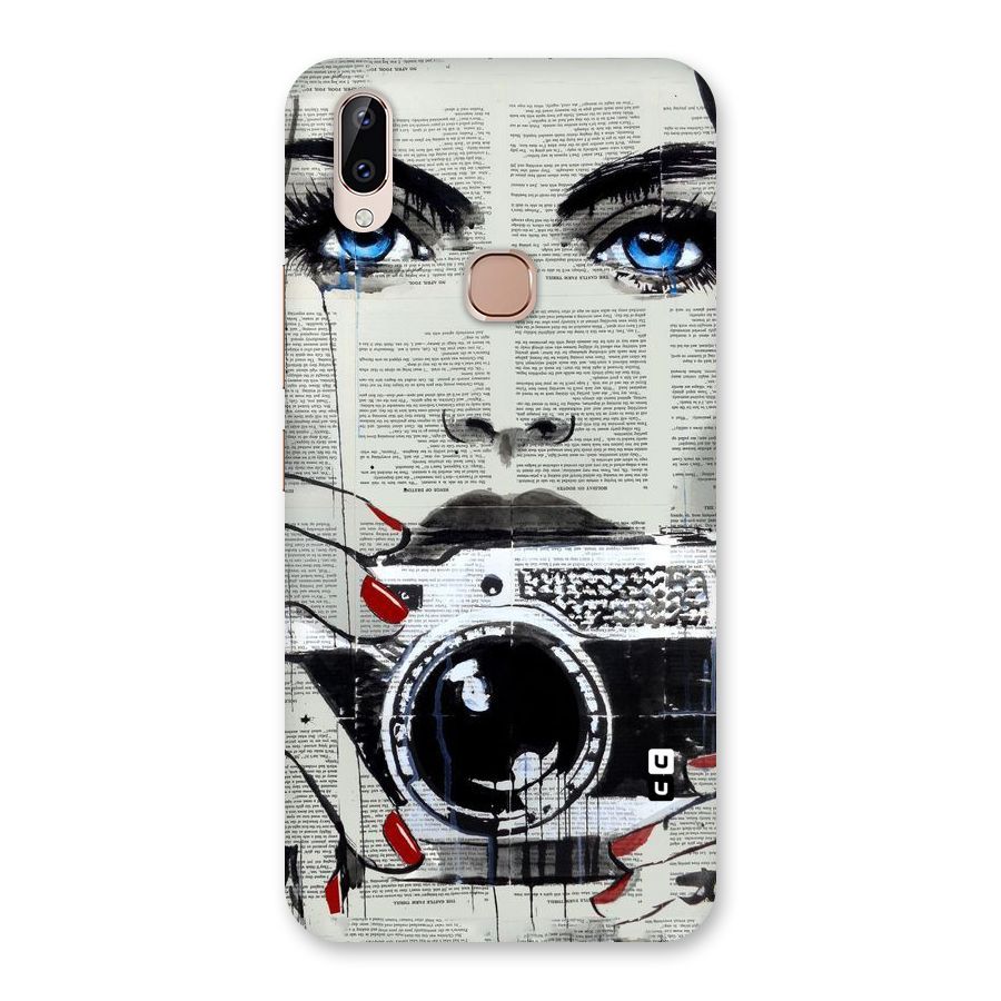 Paper Face Beauty Back Case for Vivo Y83 Pro