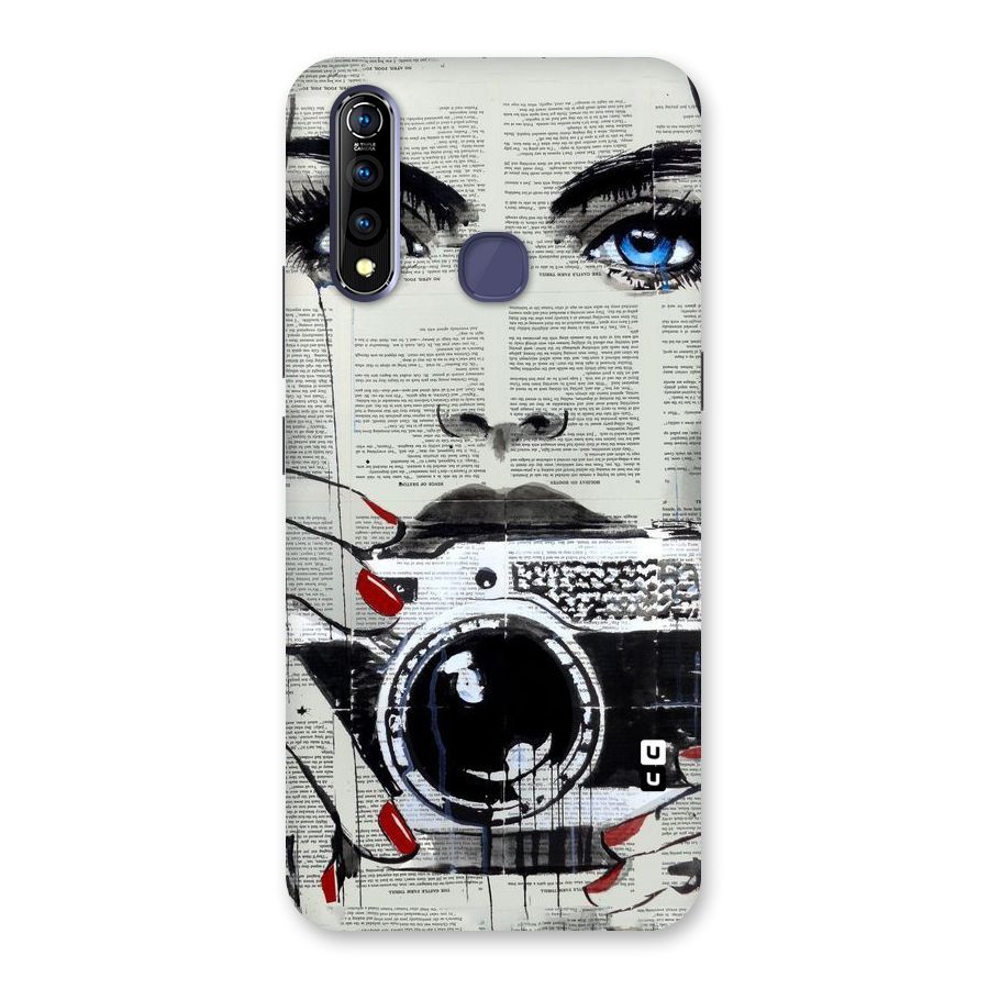 Paper Face Beauty Back Case for Vivo Z1 Pro