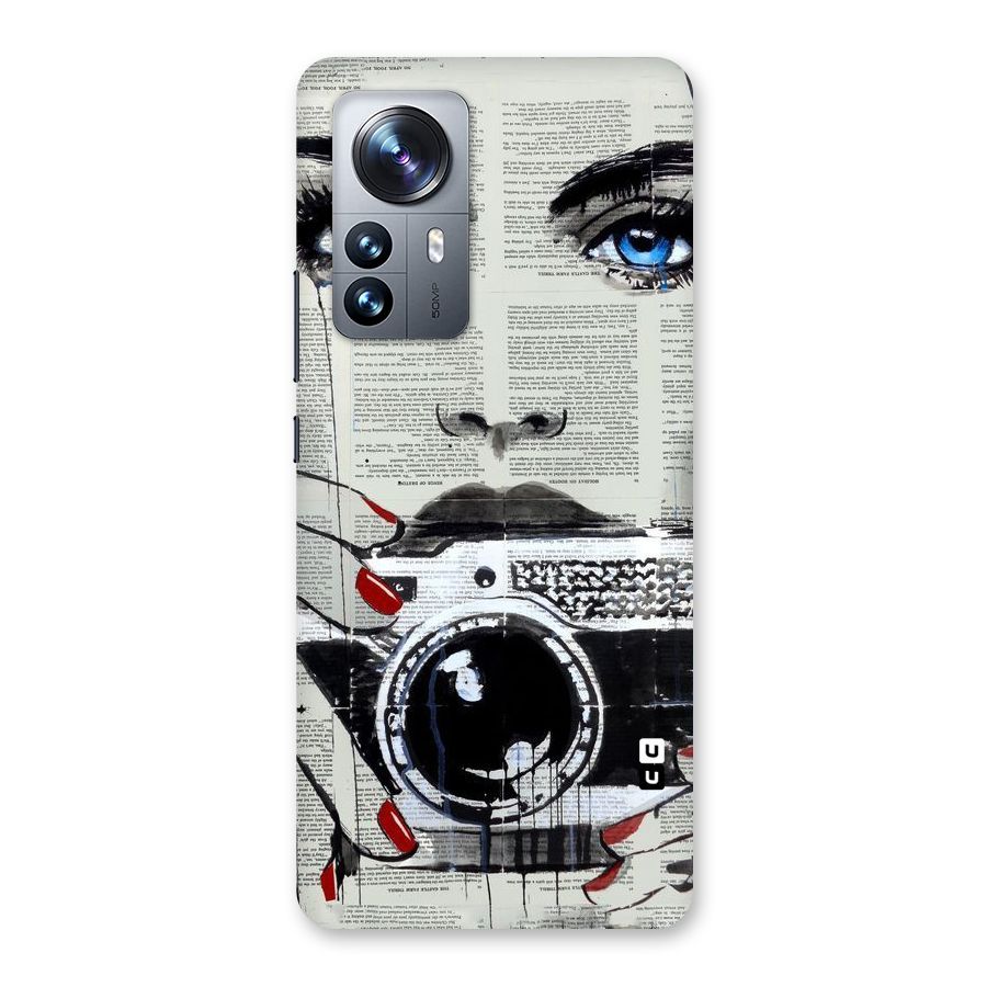 Paper Face Beauty Back Case for Xiaomi 12 Pro