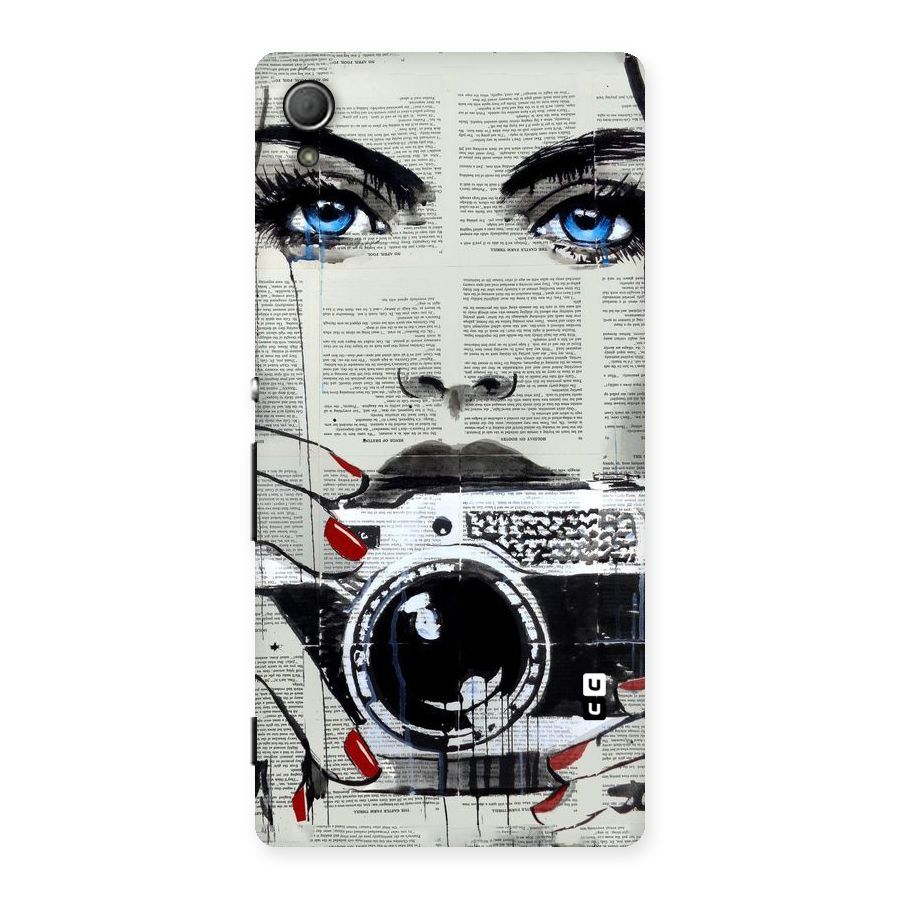 Paper Face Beauty Back Case for Xperia Z3 Plus