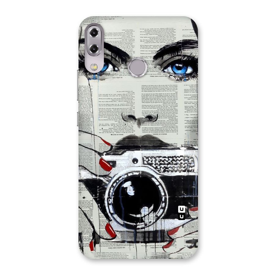 Paper Face Beauty Back Case for Zenfone 5Z