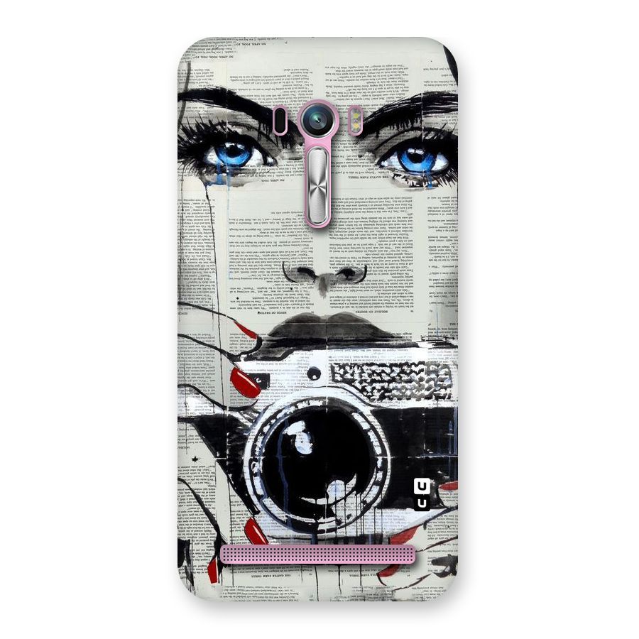Paper Face Beauty Back Case for Zenfone Selfie