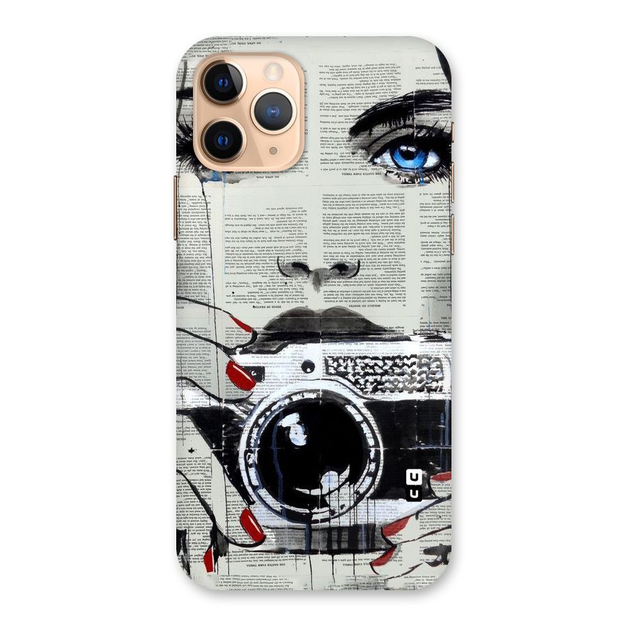 Paper Face Beauty Back Case for iPhone 11 Pro
