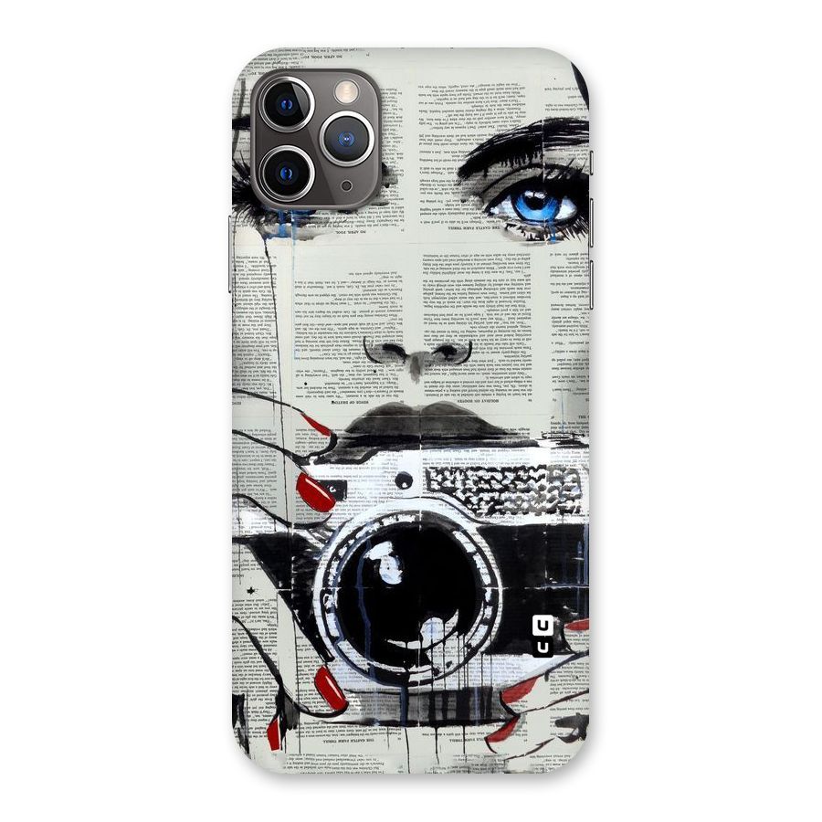 Paper Face Beauty Back Case for iPhone 11 Pro Max