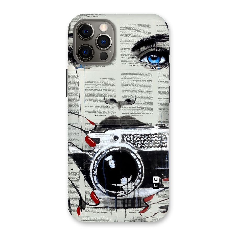 Paper Face Beauty Back Case for iPhone 12 Pro