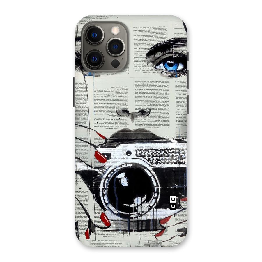 Paper Face Beauty Back Case for iPhone 12 Pro Max