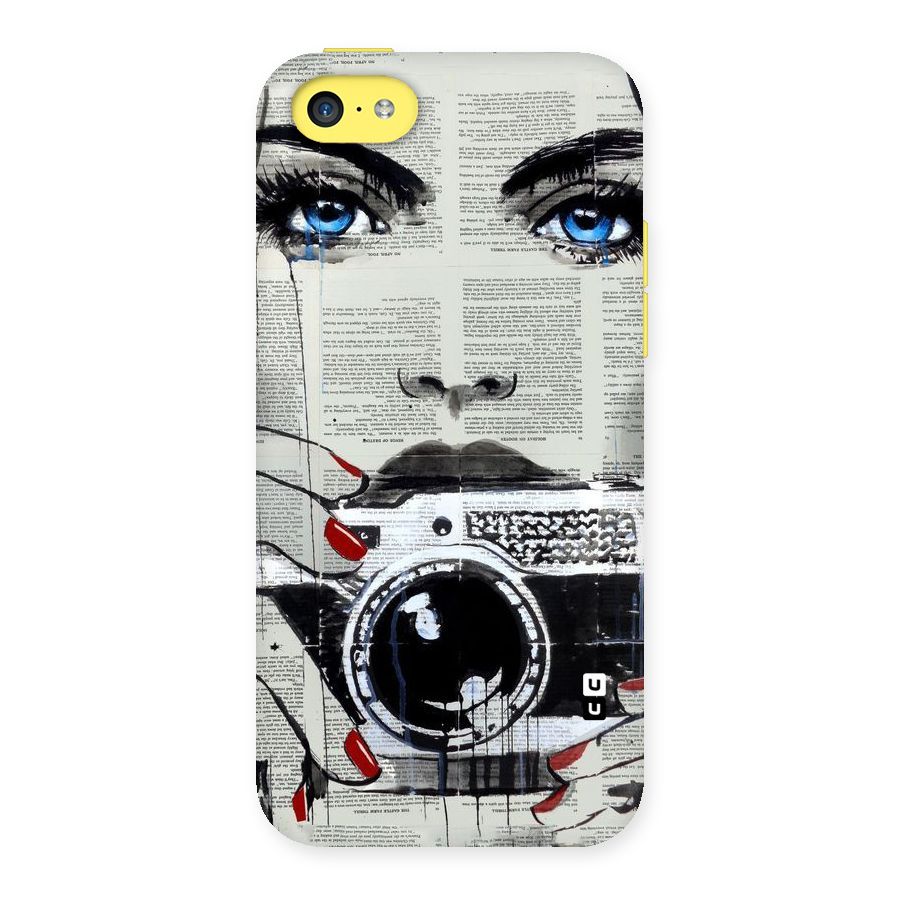 Paper Face Beauty Back Case for iPhone 5C