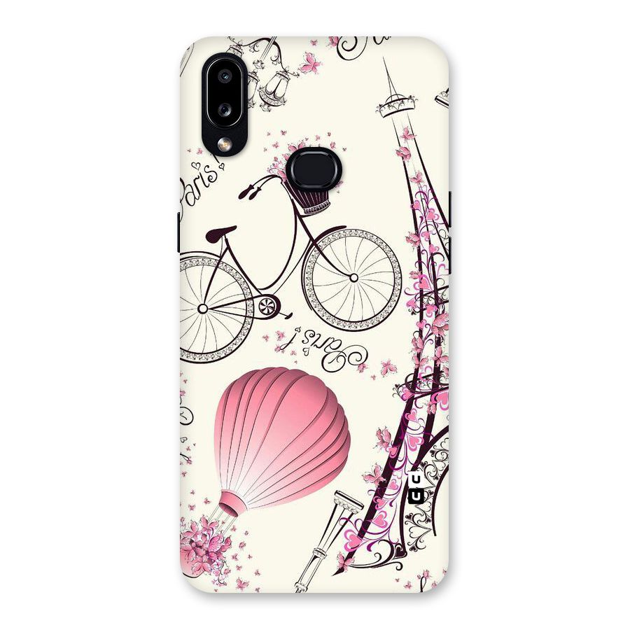 Paris Clipart Back Case for Galaxy A10s
