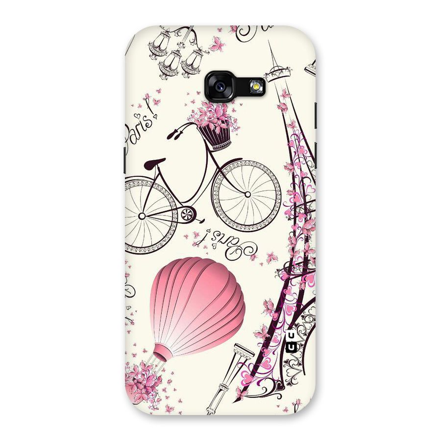 Paris Clipart Back Case for Galaxy A5 2017