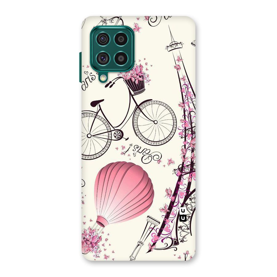 Paris Clipart Back Case for Galaxy F62