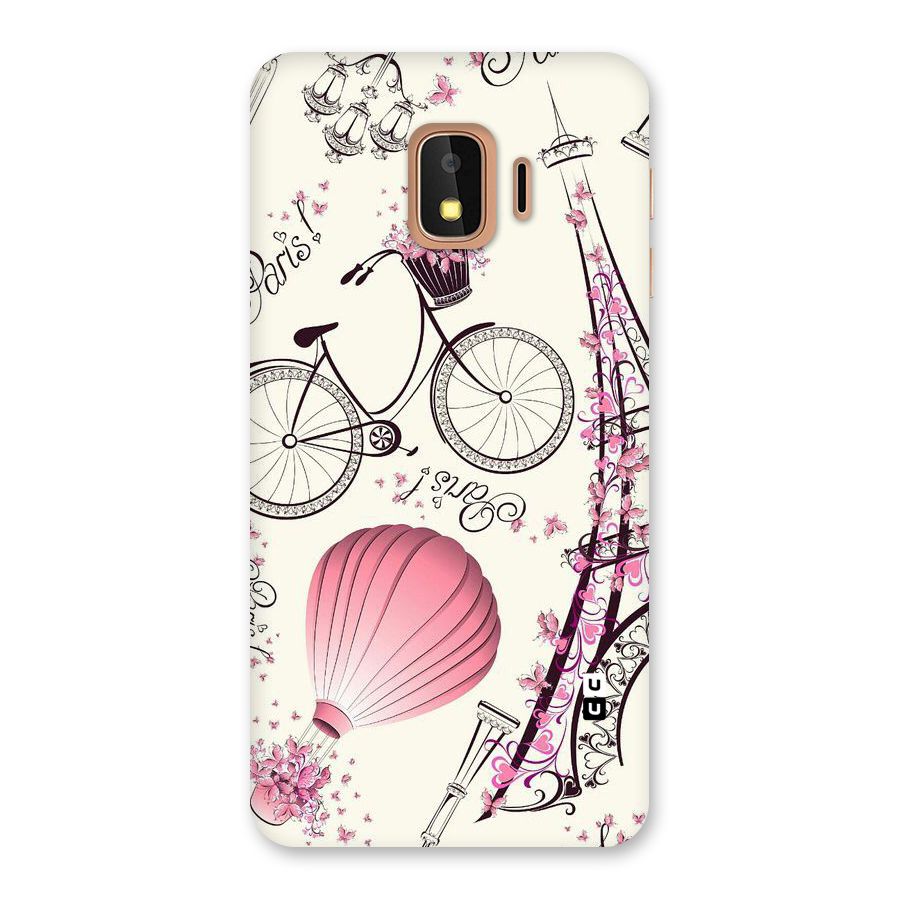 Paris Clipart Back Case for Galaxy J2 Core
