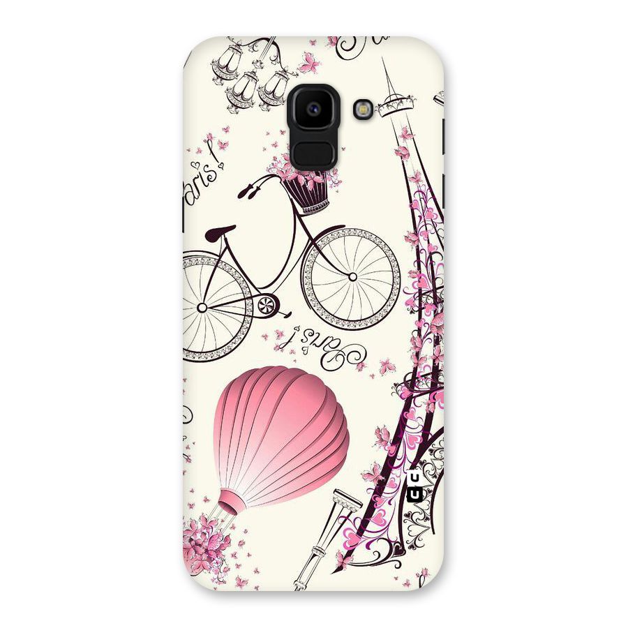 Paris Clipart Back Case for Galaxy J6