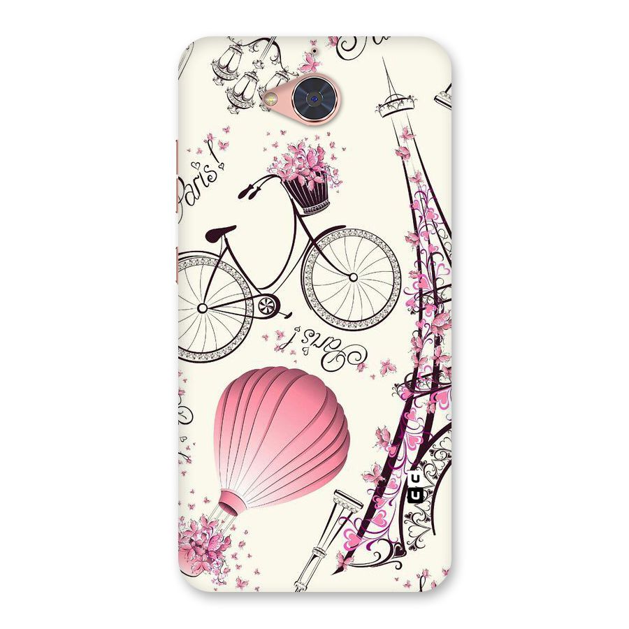 Paris Clipart Back Case for Gionee S6 Pro