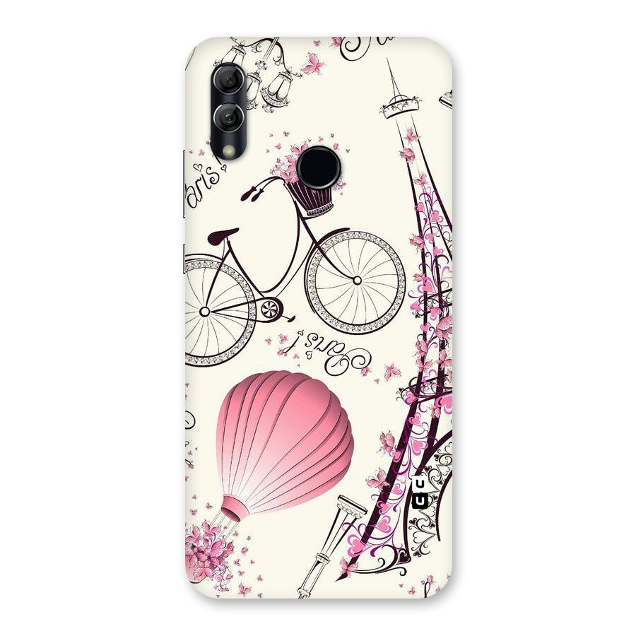Paris Clipart Back Case for Honor 10 Lite