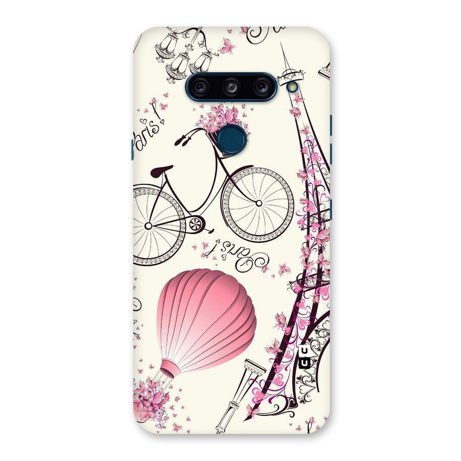 Paris Clipart Back Case for LG  V40 ThinQ