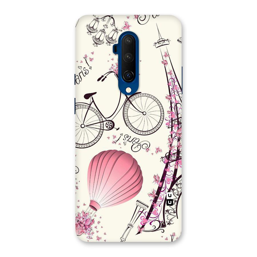 Paris Clipart Back Case for OnePlus 7T Pro