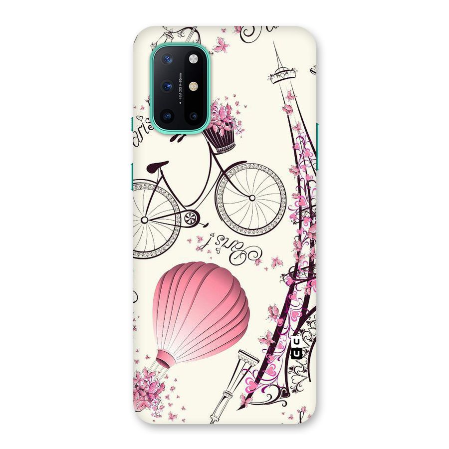 Paris Clipart Back Case for OnePlus 8T