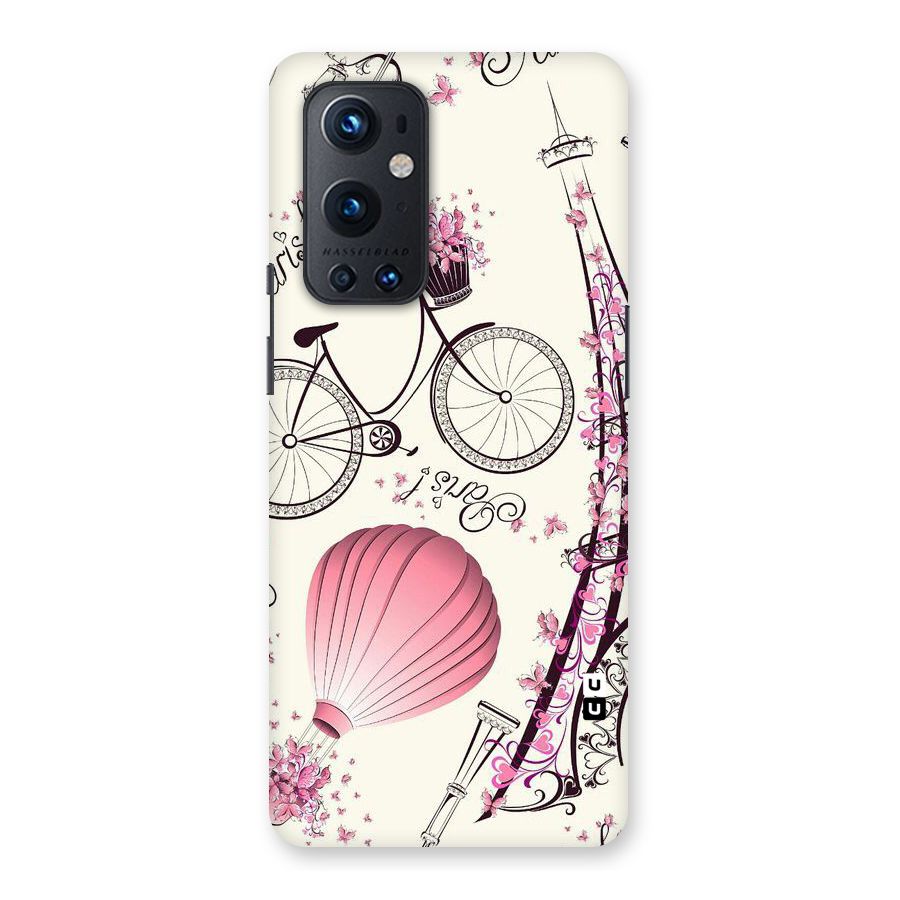 Paris Clipart Back Case for OnePlus 9 Pro