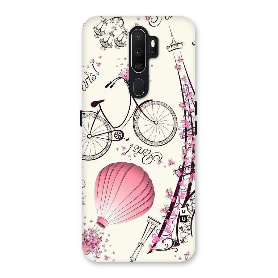 Paris Clipart Back Case for Oppo A5 (2020)