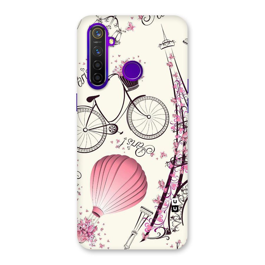 Paris Clipart Back Case for Realme 5 Pro