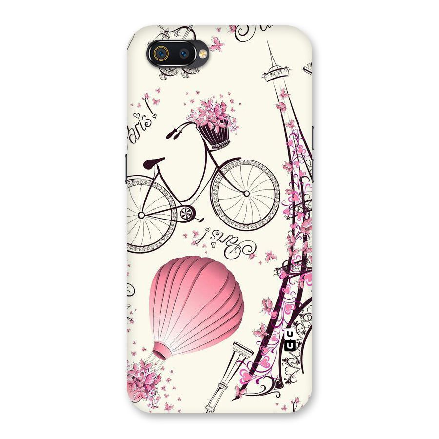 Paris Clipart Back Case for Realme C2