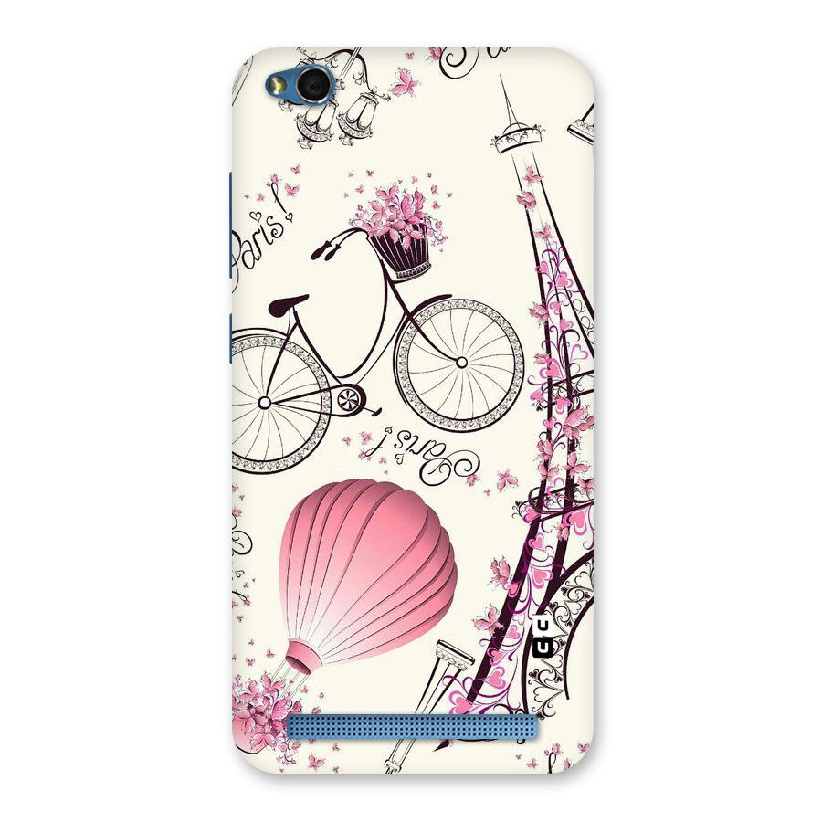 Paris Clipart Back Case for Redmi 5A