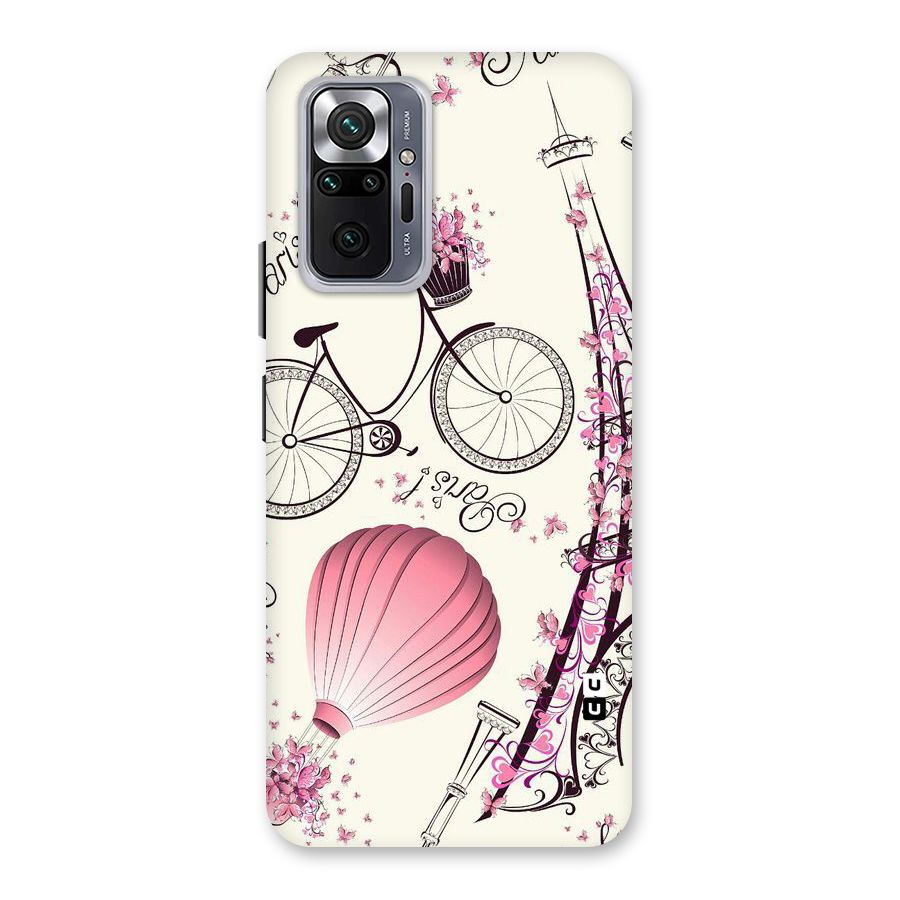 Paris Clipart Back Case for Redmi Note 10 Pro Max
