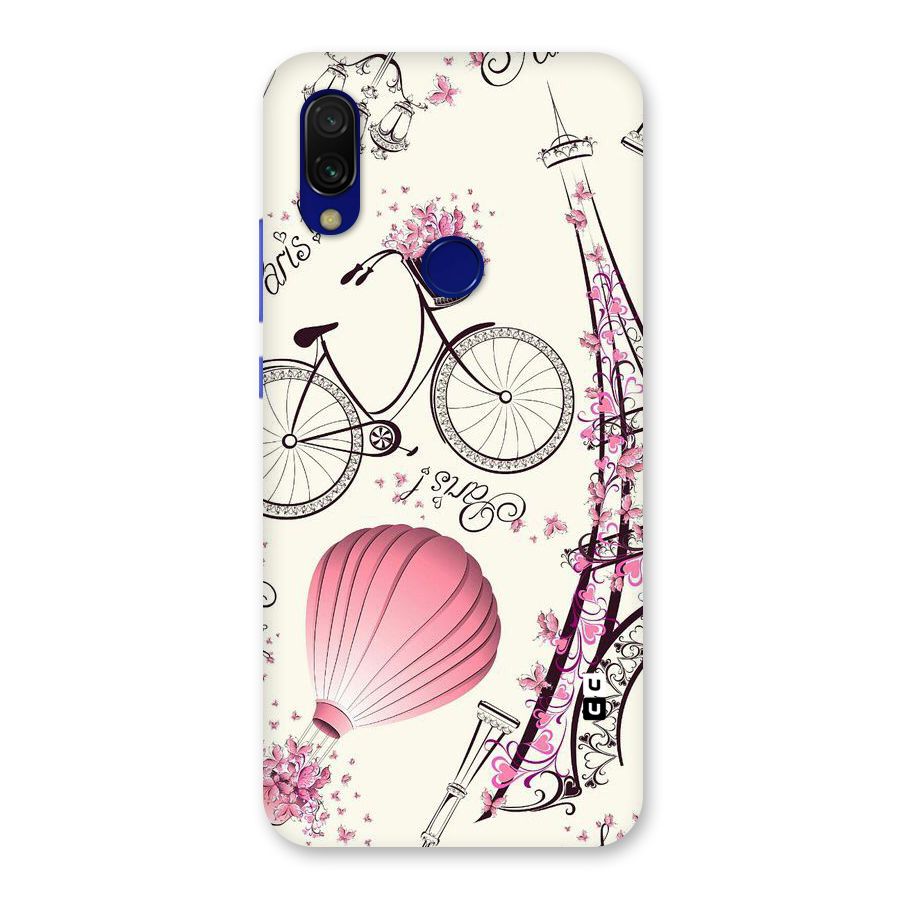 Paris Clipart Back Case for Redmi Y3