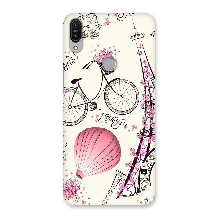 Paris Clipart Back Case for Zenfone Max Pro M1
