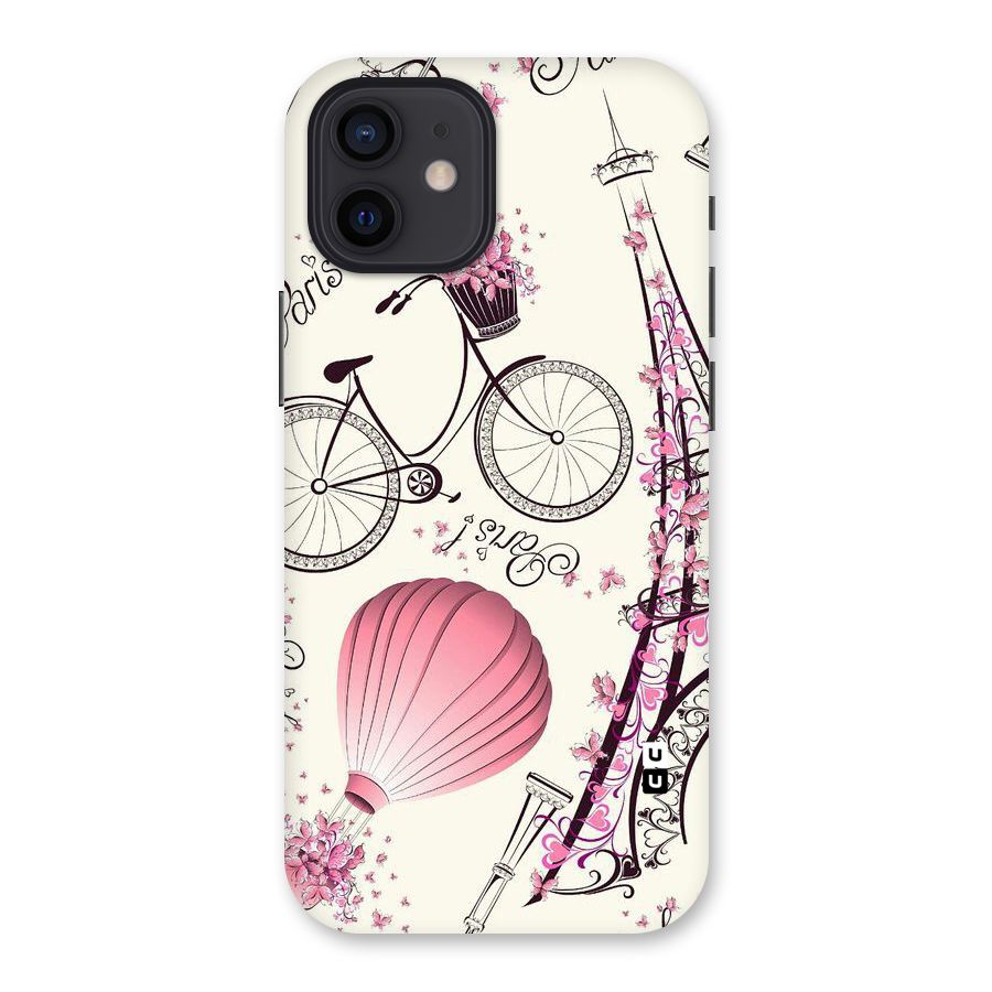 Paris Clipart Back Case for iPhone 12