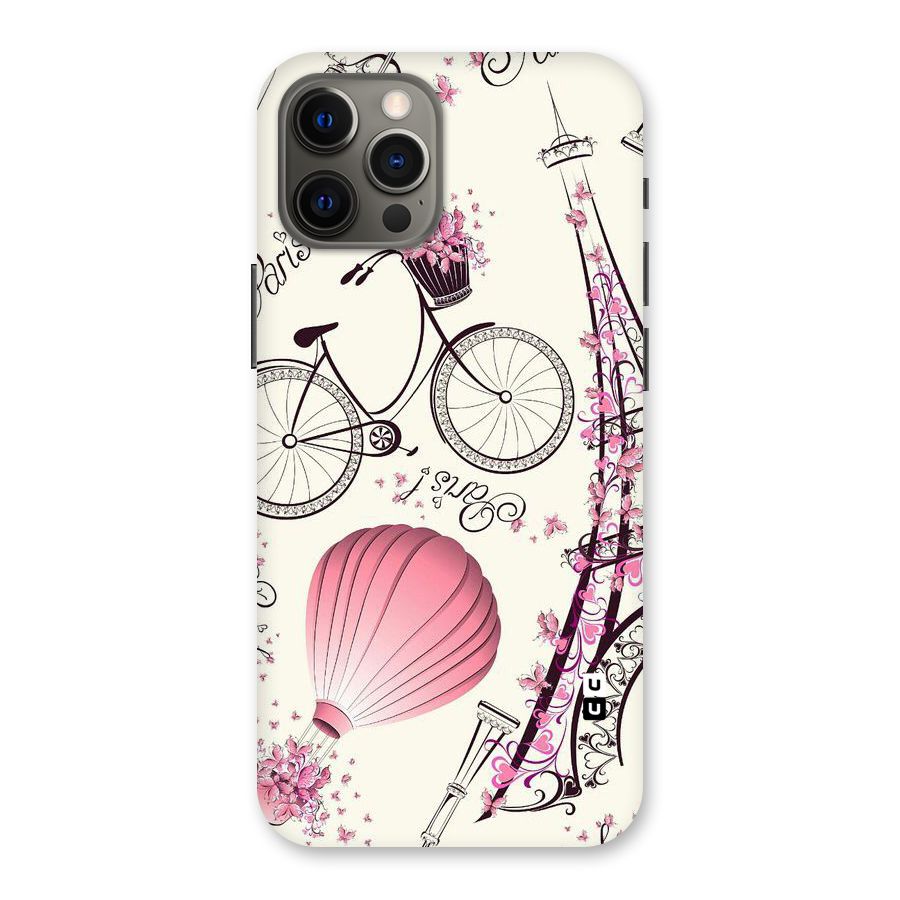 Paris Clipart Back Case for iPhone 12 Pro Max