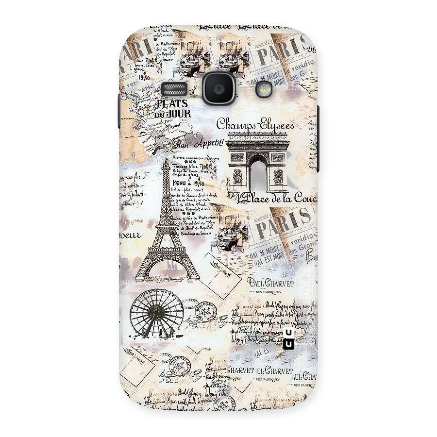 Paris Paper Back Case for Galaxy Ace 3