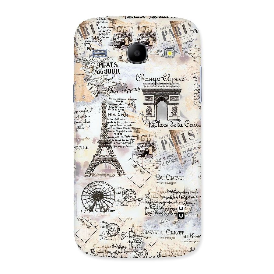Paris Paper Back Case for Galaxy Core