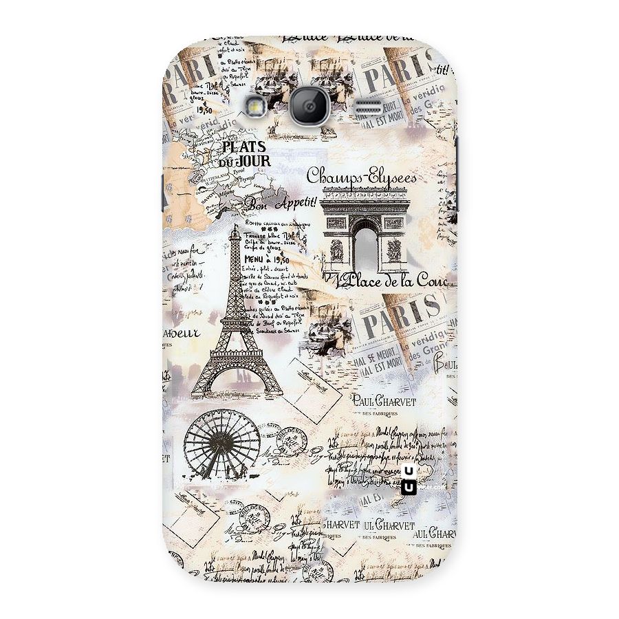 Paris Paper Back Case for Galaxy Grand Neo Plus