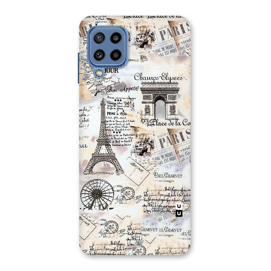 Paris Paper Back Case for Galaxy M32