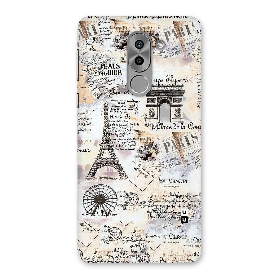 Paris Paper Back Case for Honor 6X