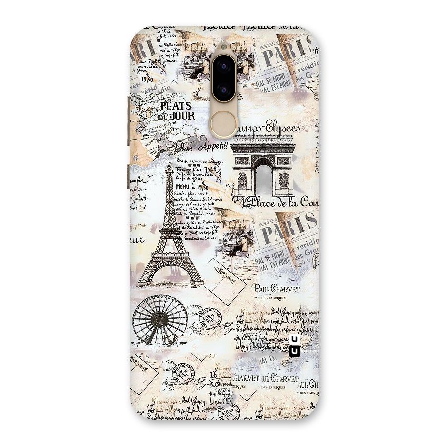 Paris Paper Back Case for Honor 9i