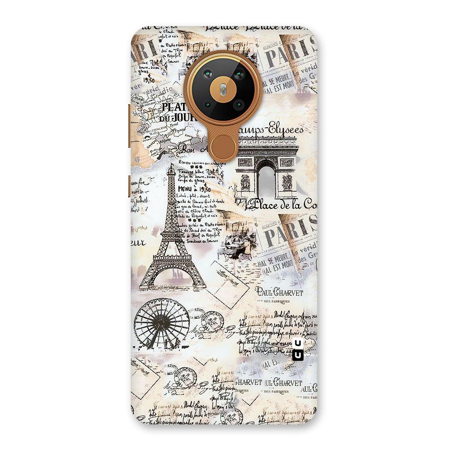 Paris Paper Back Case for Nokia 5.3