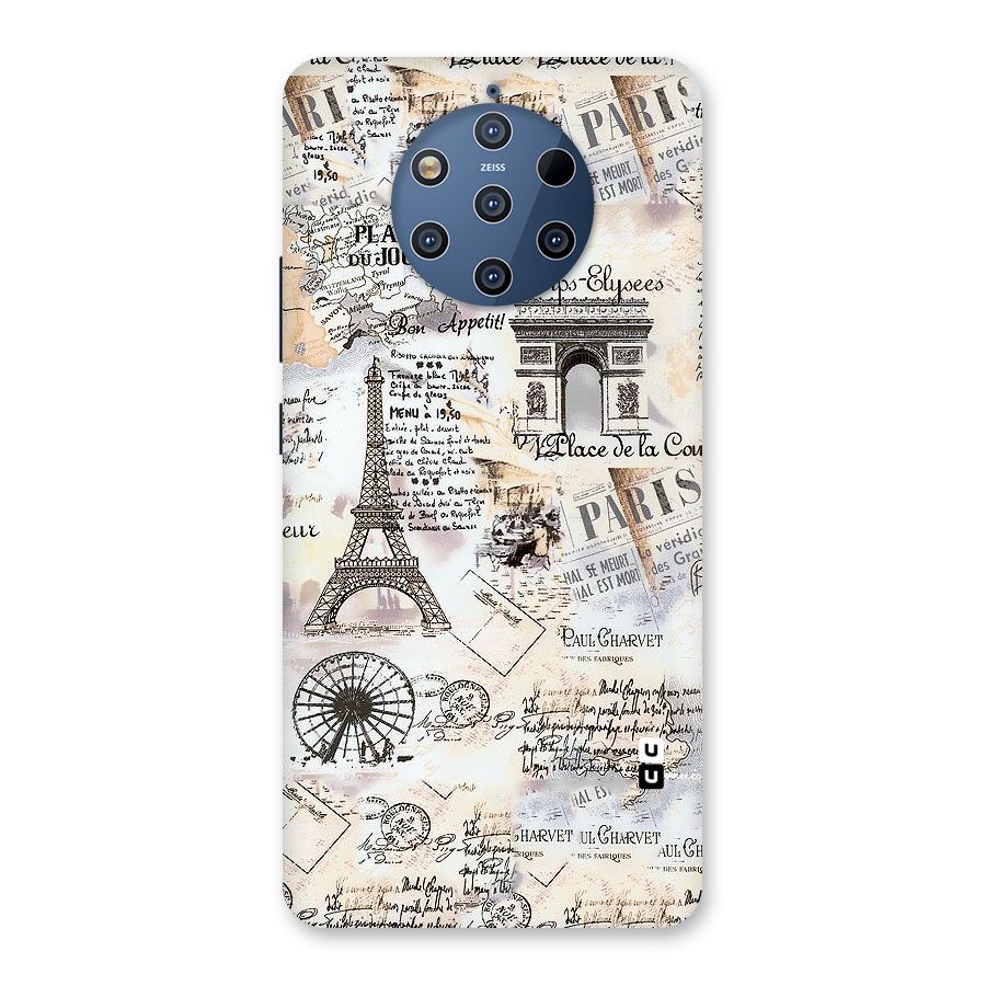 Paris Paper Back Case for Nokia 9 PureView