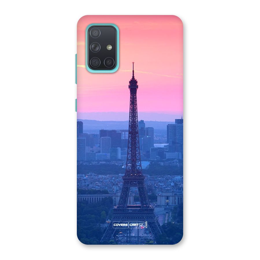 Paris Tower Back Case for Galaxy A71